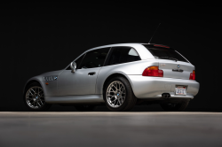 1999 BMW Z3 Coupe in Arctic Silver Metallic over Black