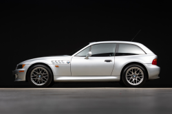 1999 BMW Z3 Coupe in Arctic Silver Metallic over Black