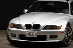 1999 BMW Z3 Coupe in Arctic Silver Metallic over Black