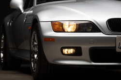 1999 BMW Z3 Coupe in Arctic Silver Metallic over Black