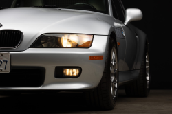 1999 BMW Z3 Coupe in Arctic Silver Metallic over Black