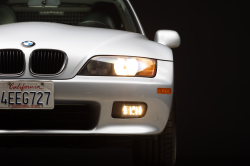 1999 BMW Z3 Coupe in Arctic Silver Metallic over Black