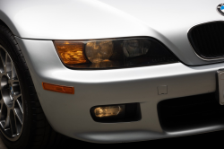 1999 BMW Z3 Coupe in Arctic Silver Metallic over Black