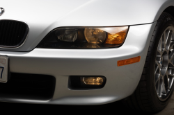 1999 BMW Z3 Coupe in Arctic Silver Metallic over Black