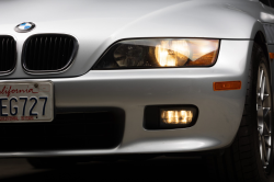 1999 BMW Z3 Coupe in Arctic Silver Metallic over Black