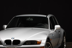 1999 BMW Z3 Coupe in Arctic Silver Metallic over Black