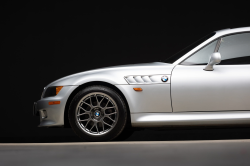 1999 BMW Z3 Coupe in Arctic Silver Metallic over Black