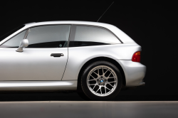 1999 BMW Z3 Coupe in Arctic Silver Metallic over Black