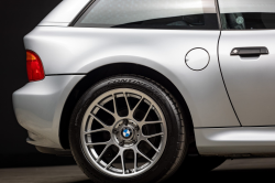 1999 BMW Z3 Coupe in Arctic Silver Metallic over Black