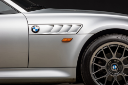 1999 BMW Z3 Coupe in Arctic Silver Metallic over Black