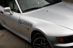 1999 BMW Z3 Coupe in Arctic Silver Metallic over Black