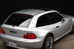 1999 BMW Z3 Coupe in Arctic Silver Metallic over Black