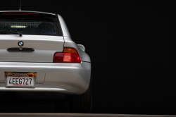 1999 BMW Z3 Coupe in Arctic Silver Metallic over Black