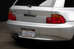 1999 BMW Z3 Coupe in Arctic Silver Metallic over Black