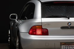 1999 BMW Z3 Coupe in Arctic Silver Metallic over Black