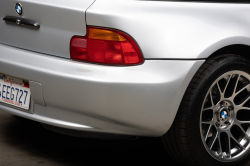 1999 BMW Z3 Coupe in Arctic Silver Metallic over Black