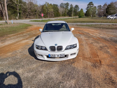 1999 BMW Z3 Coupe in Alpine White 3 over Extended Beige