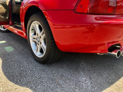 1999 BMW Z3 Coupe in Hell Red over E36 Sand Beige