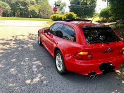 1999 BMW Z3 Coupe in Hell Red over E36 Sand Beige