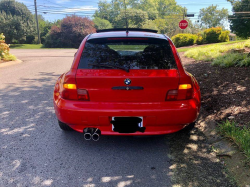 1999 BMW Z3 Coupe in Hell Red over E36 Sand Beige