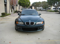 1999 BMW Z3 Coupe in Boston Green Metallic over E36 Sand Beige