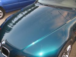 1999 BMW Z3 Coupe in Boston Green Metallic over E36 Sand Beige