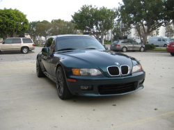1999 BMW Z3 Coupe in Boston Green Metallic over E36 Sand Beige