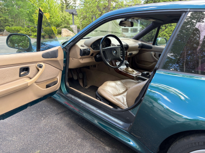 1999 BMW Z3 Coupe in Boston Green Metallic over E36 Sand Beige