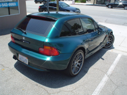 1999 BMW Z3 Coupe in Boston Green Metallic over E36 Sand Beige
