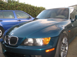 1999 BMW Z3 Coupe in Boston Green Metallic over E36 Sand Beige