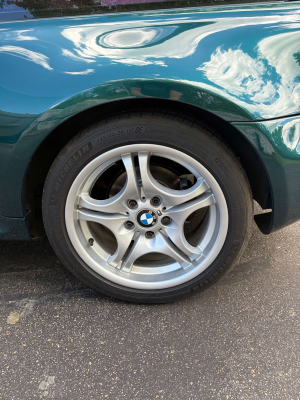 1999 BMW Z3 Coupe in Boston Green Metallic over E36 Sand Beige