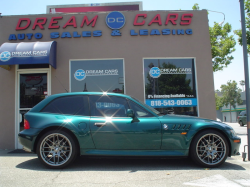1999 BMW Z3 Coupe in Boston Green Metallic over E36 Sand Beige