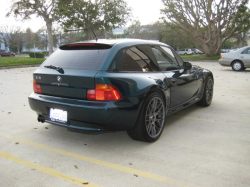 1999 BMW Z3 Coupe in Boston Green Metallic over E36 Sand Beige