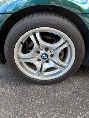 1999 BMW Z3 Coupe in Boston Green Metallic over E36 Sand Beige