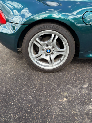 1999 BMW Z3 Coupe in Boston Green Metallic over E36 Sand Beige