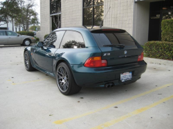 1999 BMW Z3 Coupe in Boston Green Metallic over E36 Sand Beige