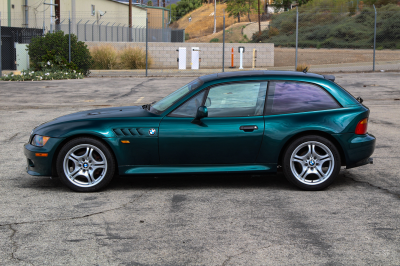 1999 BMW Z3 Coupe in Boston Green Metallic over E36 Sand Beige