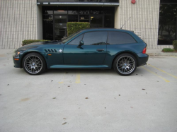 1999 BMW Z3 Coupe in Boston Green Metallic over E36 Sand Beige
