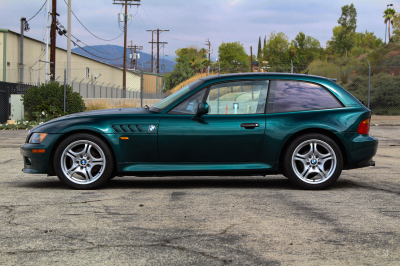 1999 BMW Z3 Coupe in Boston Green Metallic over E36 Sand Beige