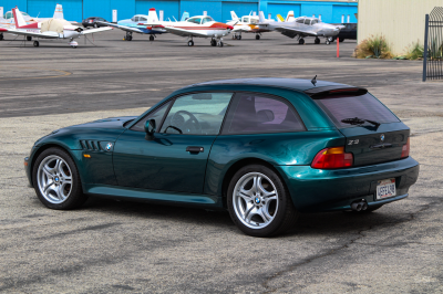 1999 BMW Z3 Coupe in Boston Green Metallic over E36 Sand Beige