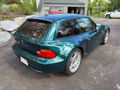 1999 BMW Z3 Coupe in Boston Green Metallic over E36 Sand Beige