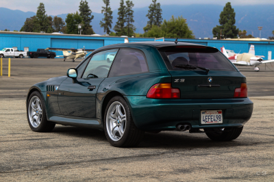 1999 BMW Z3 Coupe in Boston Green Metallic over E36 Sand Beige