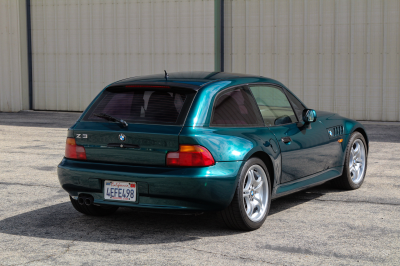 1999 BMW Z3 Coupe in Boston Green Metallic over E36 Sand Beige