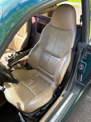 1999 BMW Z3 Coupe in Boston Green Metallic over E36 Sand Beige