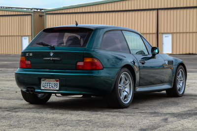 1999 BMW Z3 Coupe in Boston Green Metallic over E36 Sand Beige