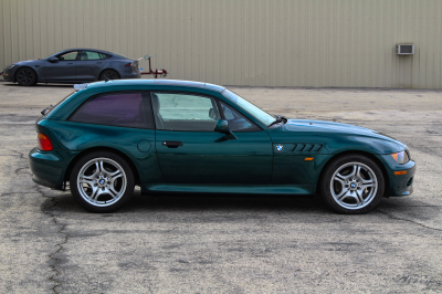 1999 BMW Z3 Coupe in Boston Green Metallic over E36 Sand Beige