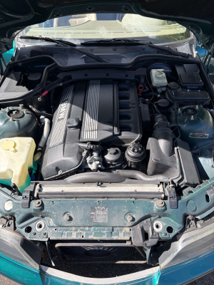 1999 BMW Z3 Coupe in Boston Green Metallic over E36 Sand Beige