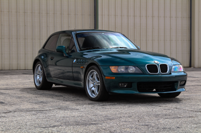 1999 BMW Z3 Coupe in Boston Green Metallic over E36 Sand Beige