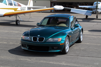 1999 BMW Z3 Coupe in Boston Green Metallic over E36 Sand Beige