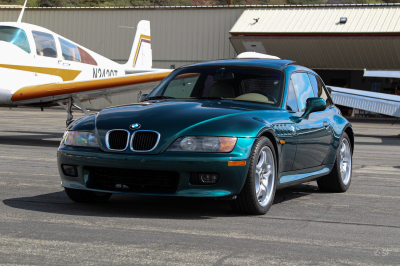 1999 BMW Z3 Coupe in Boston Green Metallic over E36 Sand Beige